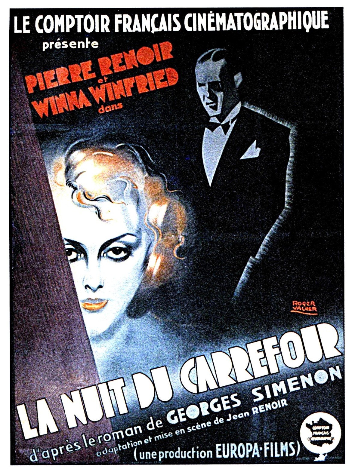 L'affiche du film La Nuit du carrefour
