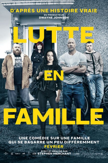 L'affiche du film Lutte en famille
