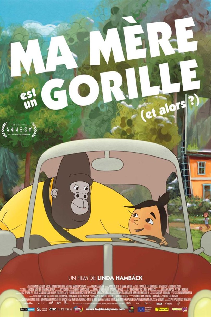 L'affiche du film Ma mère est un gorille (et alors?)