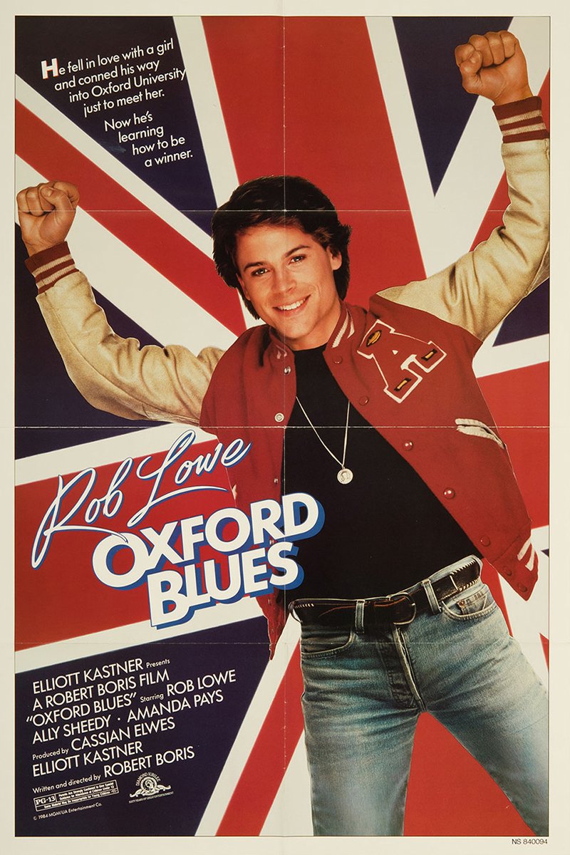 L'affiche du film Oxford Blues