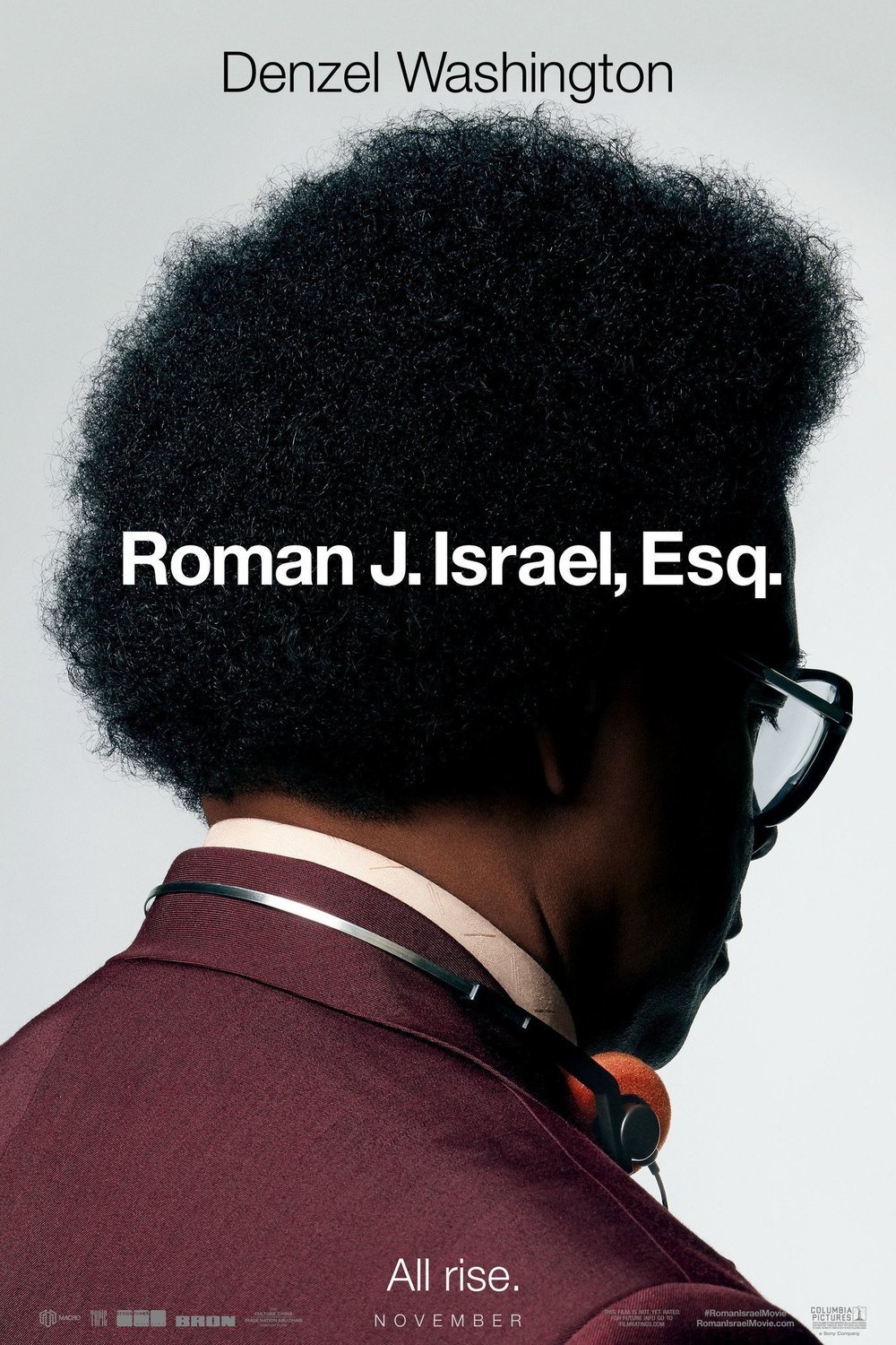 L'affiche du film Roman J. Israel, Esq.