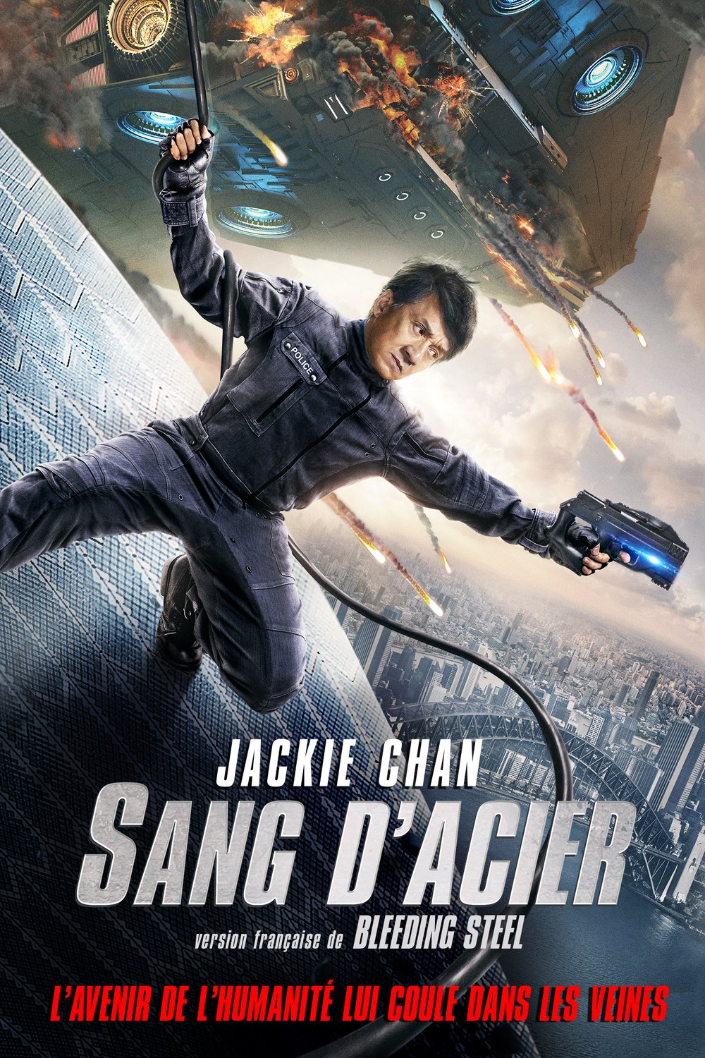 L'affiche du film Sang d'acier