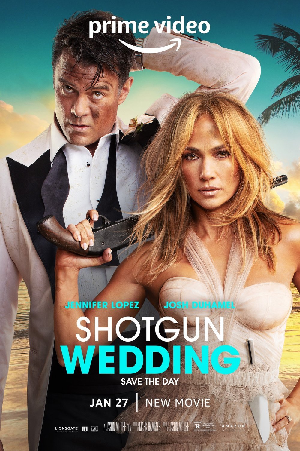 L'affiche du film Shotgun Wedding