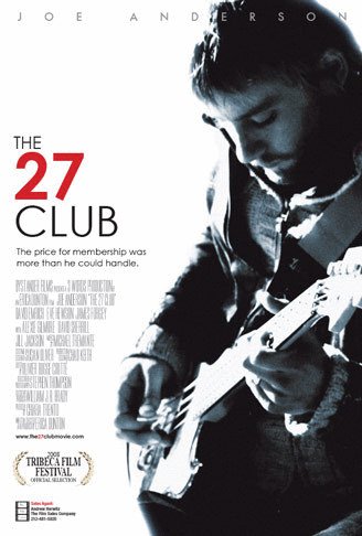 L'affiche du film The 27 Club