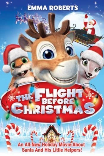 L'affiche du film The Flight Before Christmas