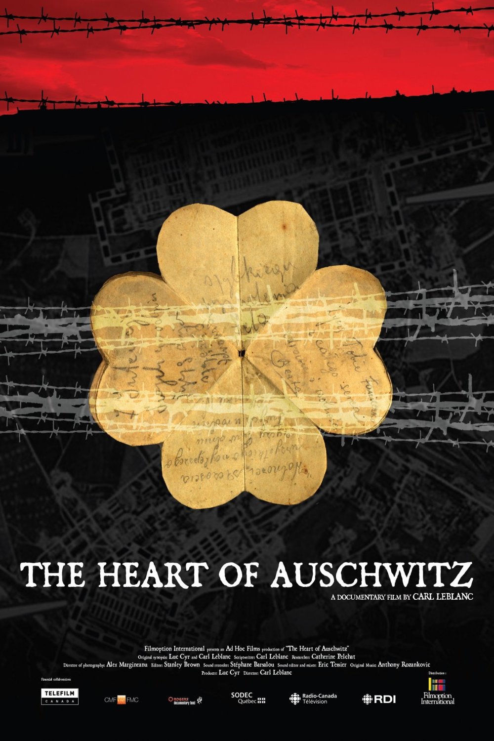 L'affiche du film The Heart of Auschwitz