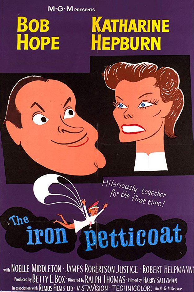 L'affiche du film The Iron Petticoat