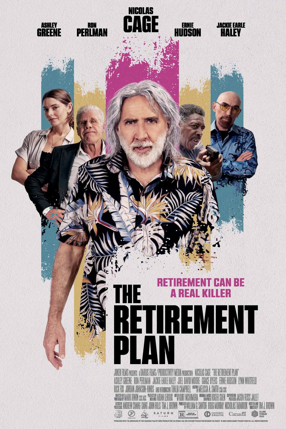 L'affiche du film The Retirement Plan [2023]