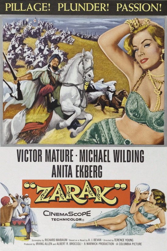 Poster of the movie Zarak [1956]
