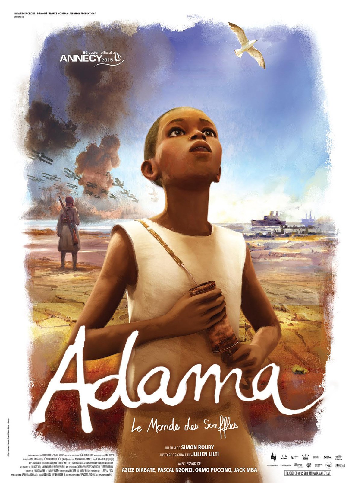 L'affiche du film Adama