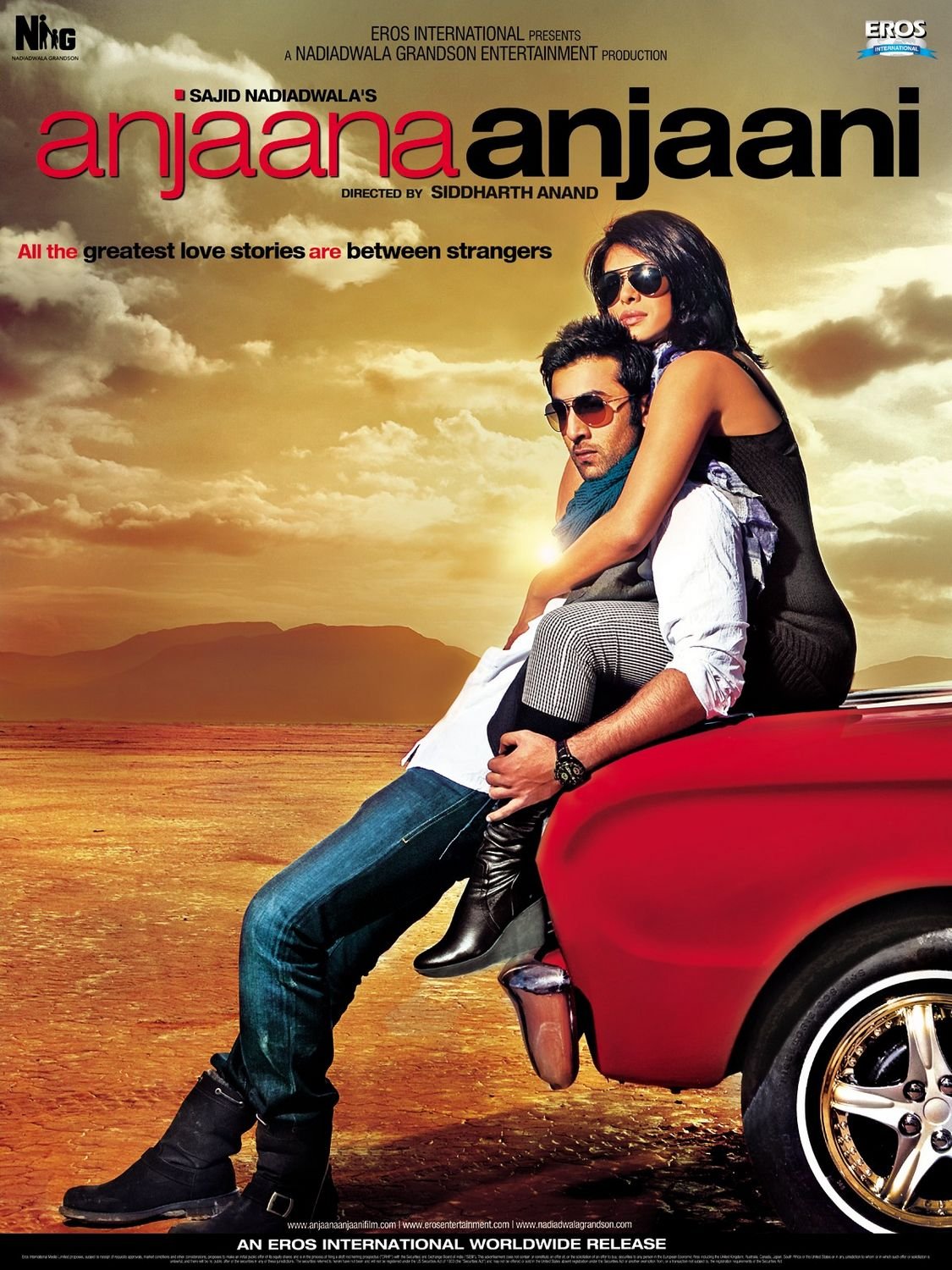 L'affiche du film Anjaana Anjaani