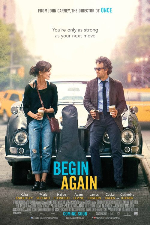 L'affiche du film Begin Again