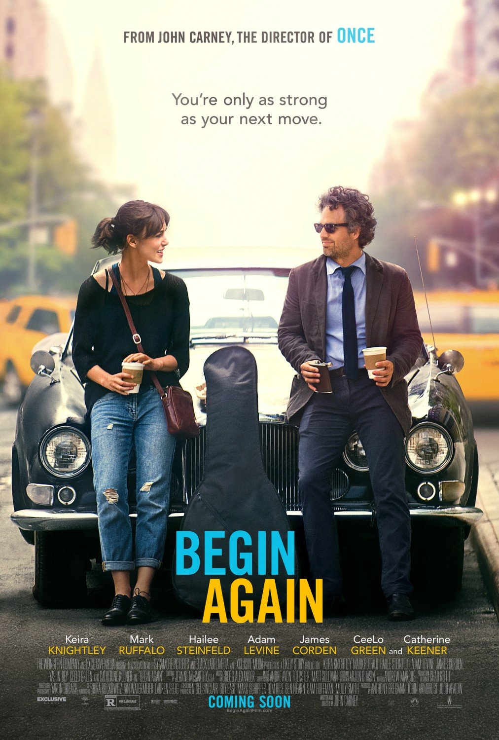 L'affiche du film Begin Again
