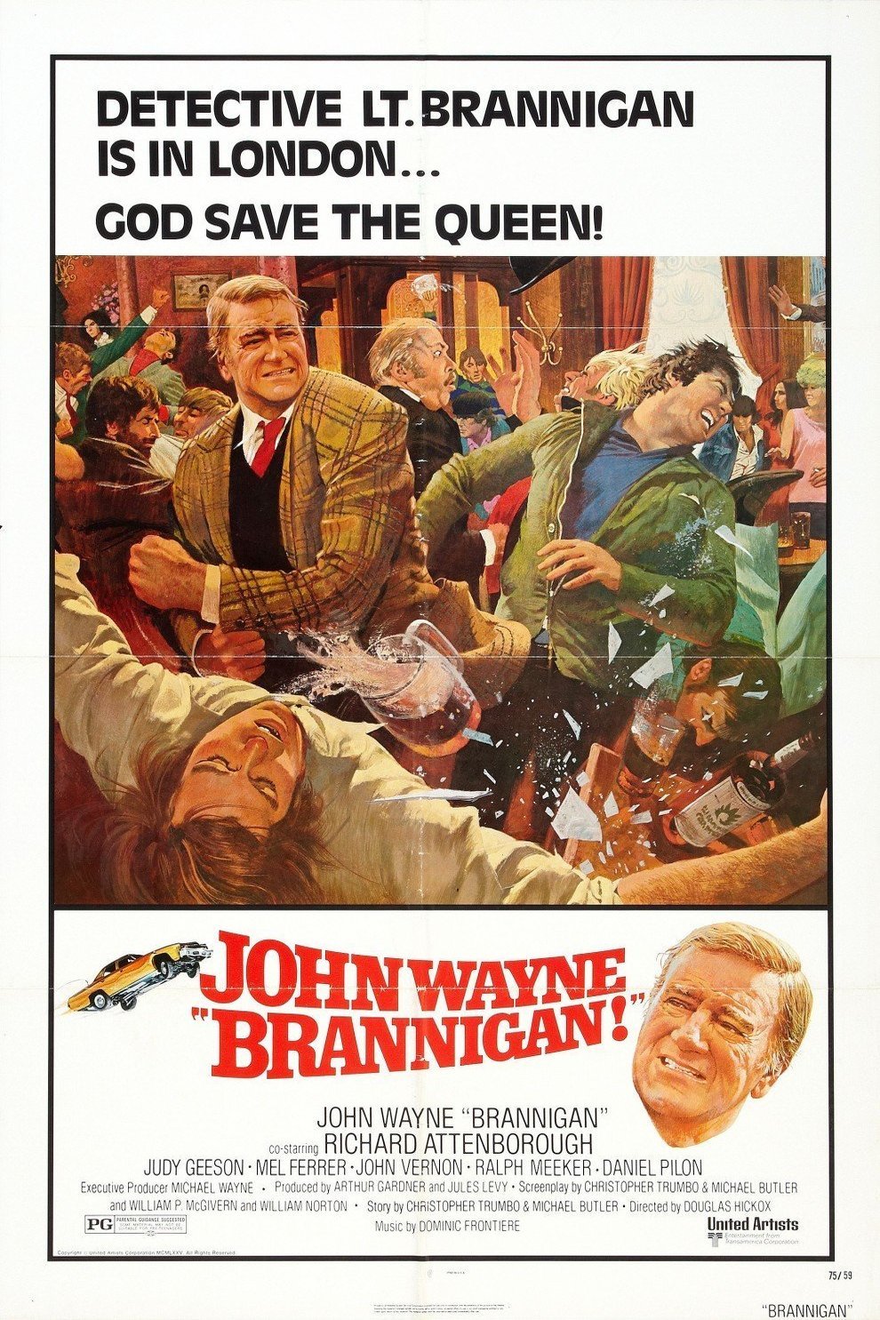 L'affiche du film Brannigan