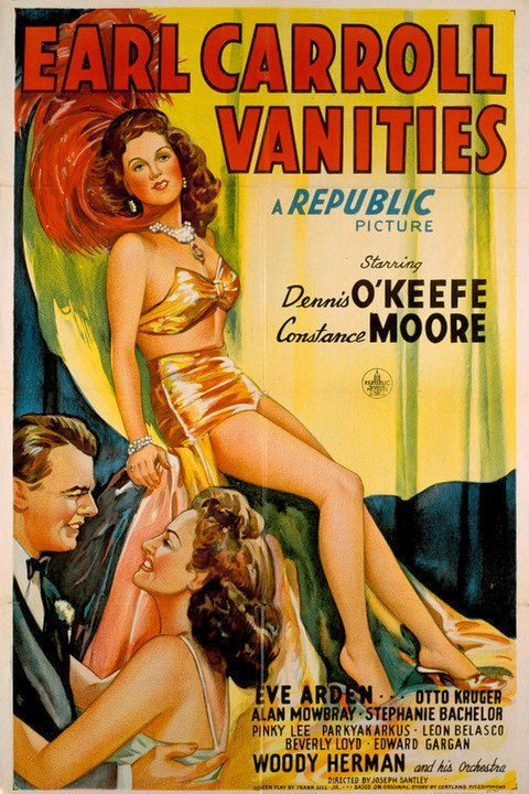 L'affiche du film Earl Carroll Vanities