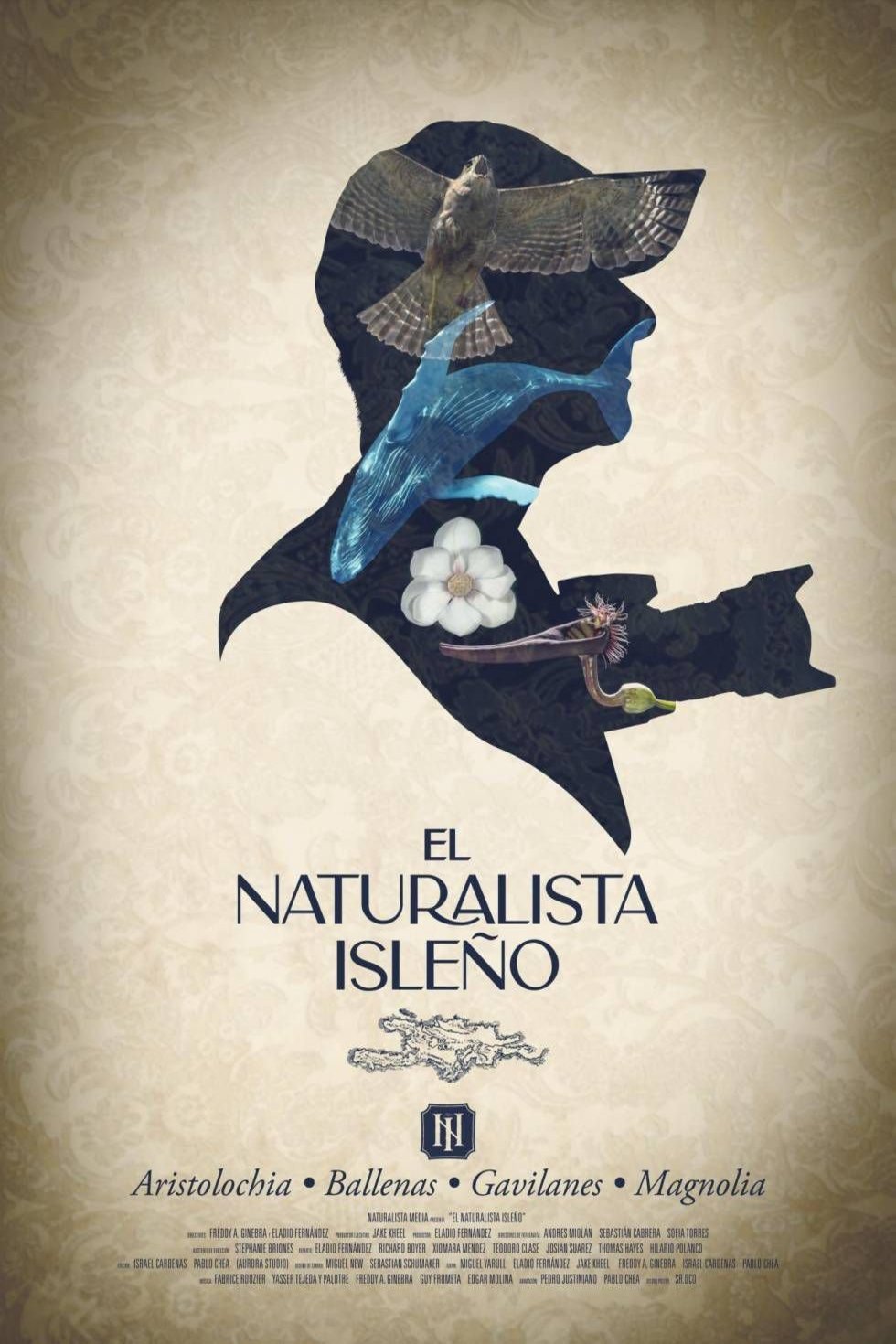 L'affiche originale du film Island Naturalist en espagnol