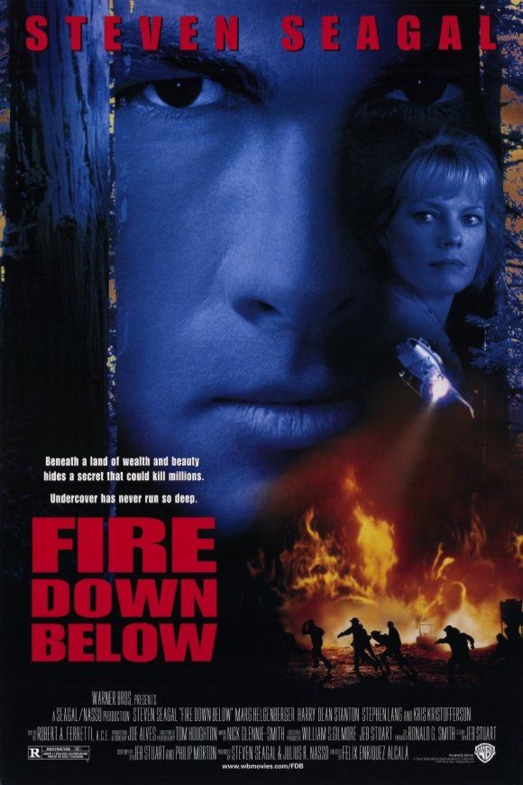 L'affiche du film Fire Down Below