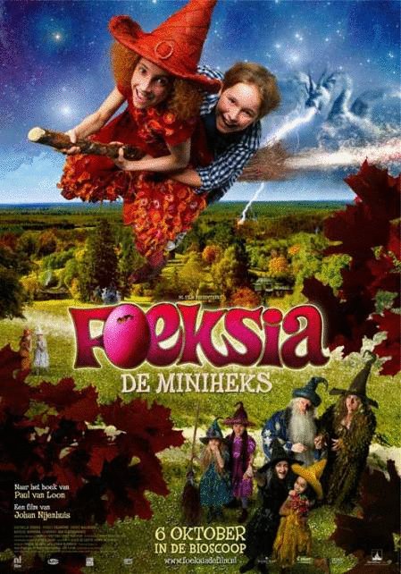 L'affiche originale du film Fuchsia the Mini-Witch en Néerlandais
