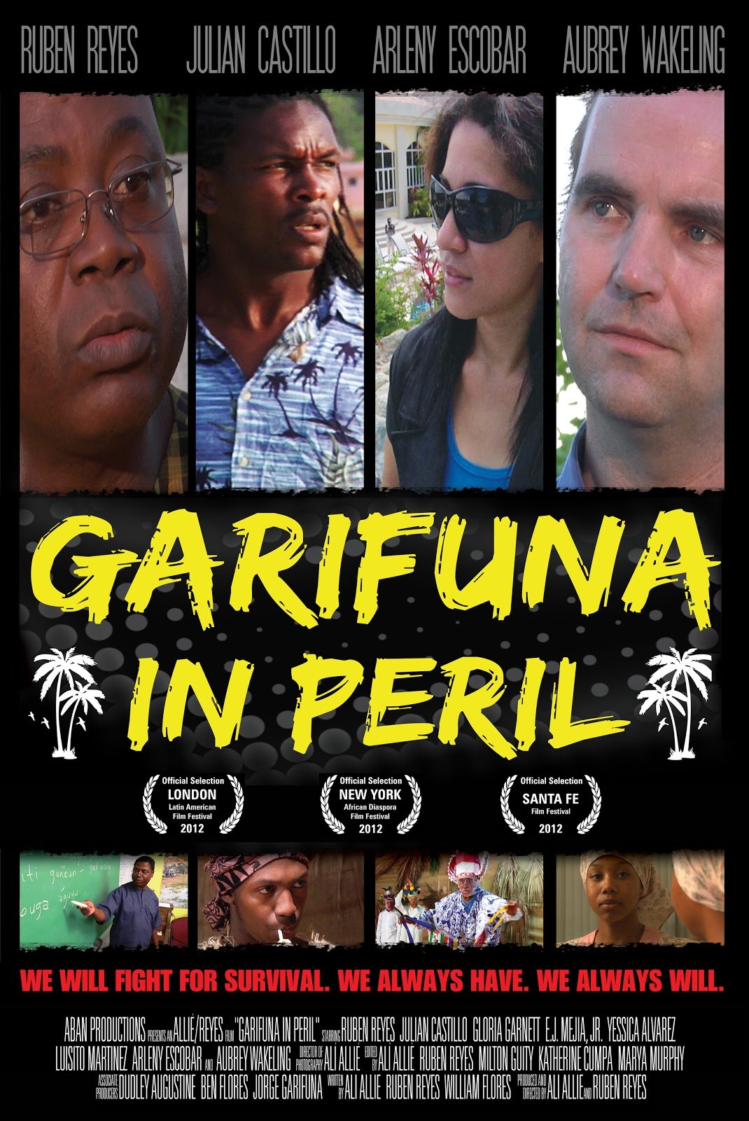 L'affiche du film Garifuna in Peril