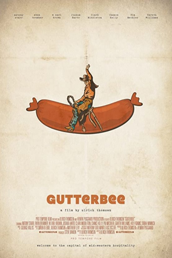 L'affiche originale du film Gutterbee en anglais