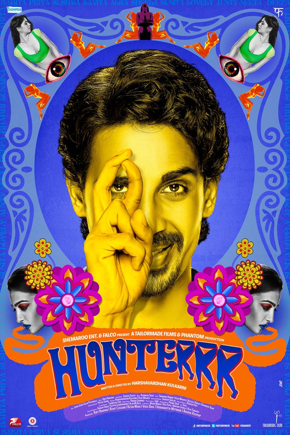 L'affiche originale du film Hunterrr en Hindi
