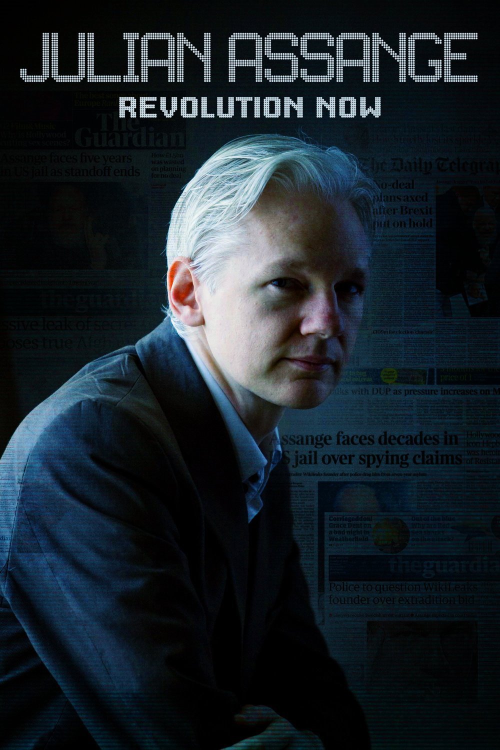 L'affiche du film Julian Assange: Revolution Now