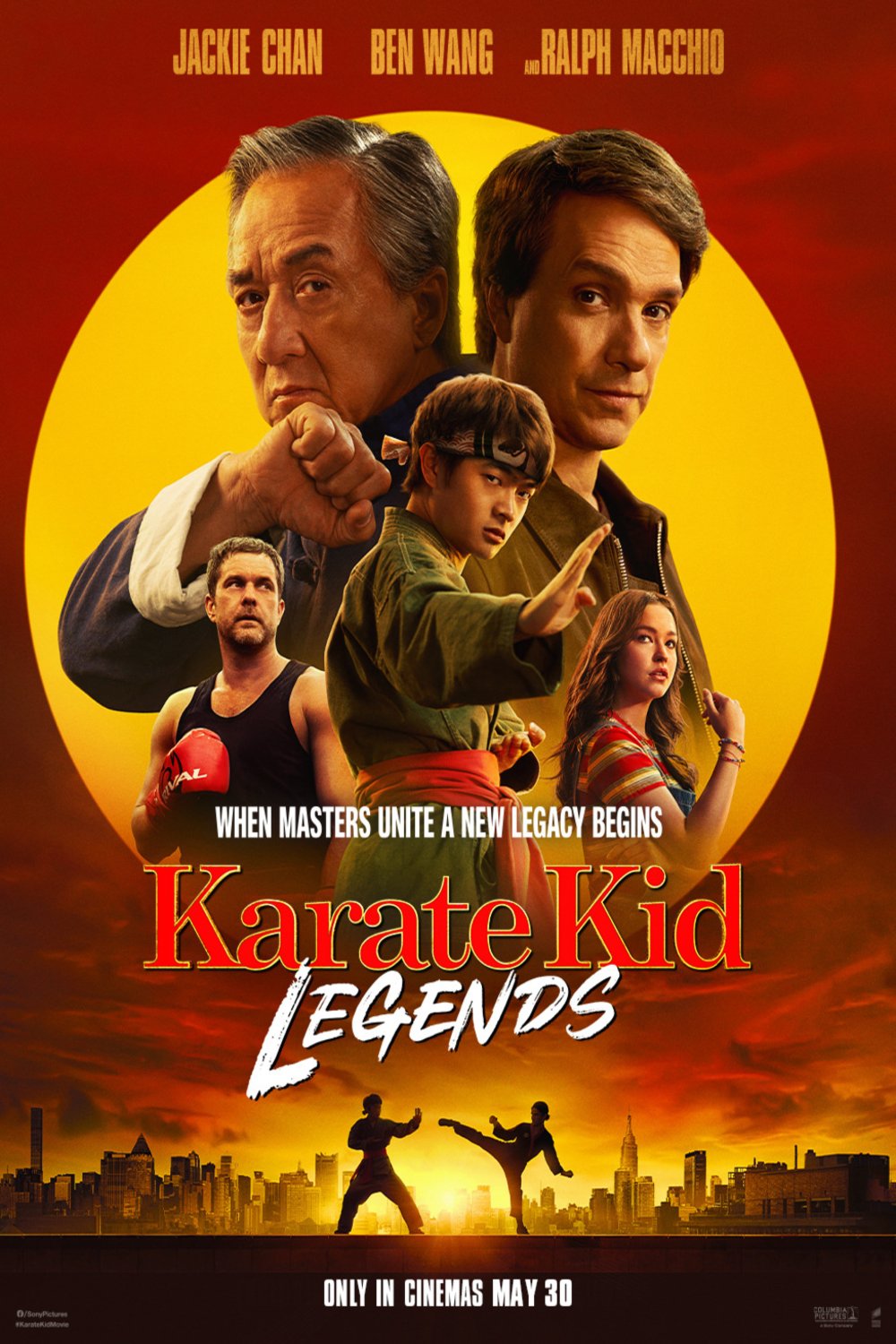 L'affiche du film Karate Kid: Legends [2025]