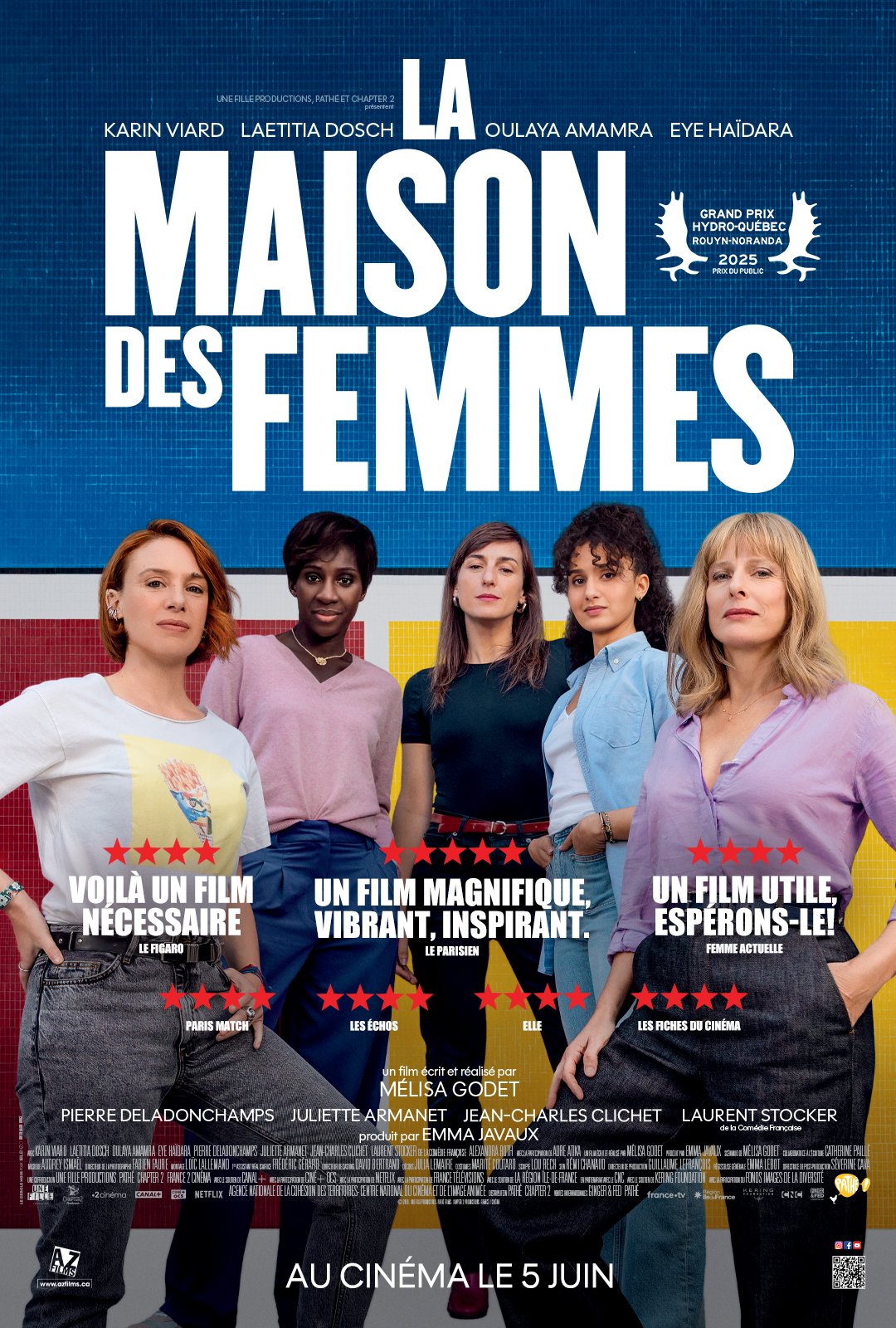 L'affiche du film La Maison des femmes [2025]