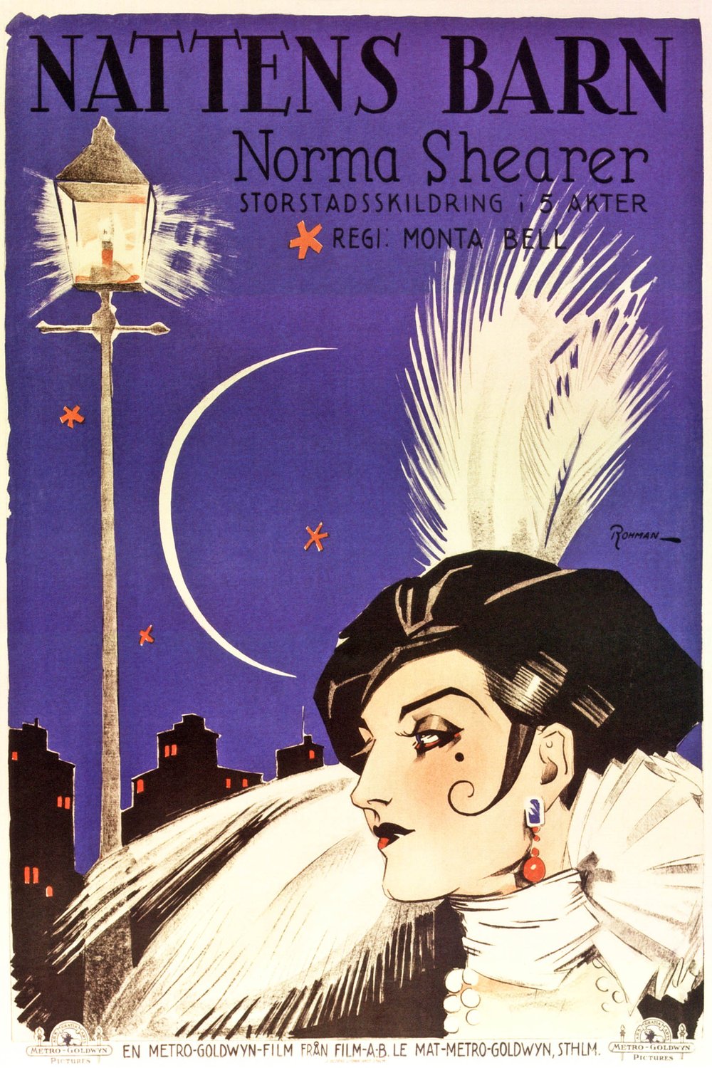 L'affiche du film Lady of the Night