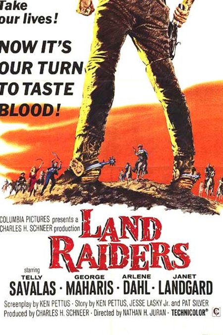 L'affiche du film Land Raiders