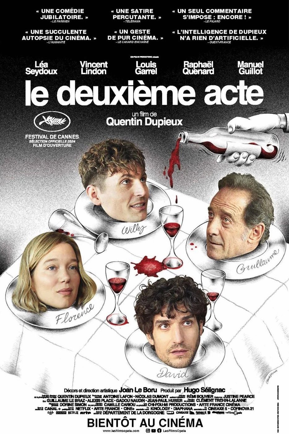 L'affiche du film Le deuxième acte