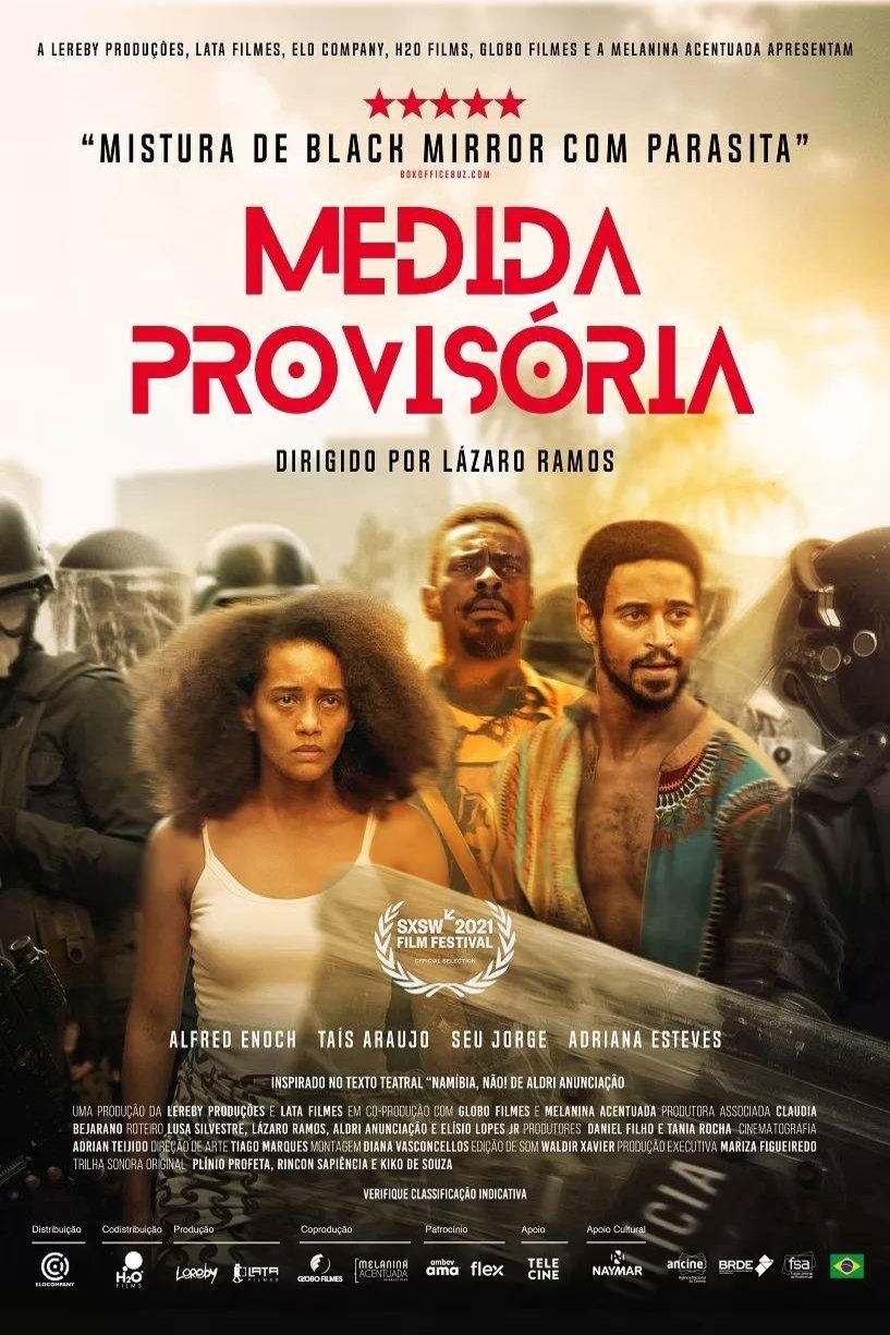 L'affiche originale du film Medida Provisória en portugais