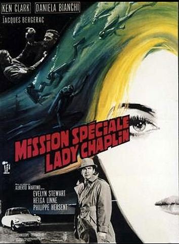 L'affiche du film Missione Spéciale Lady Chaplin