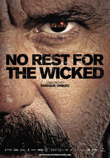 L'affiche du film No Rest for the Wicked