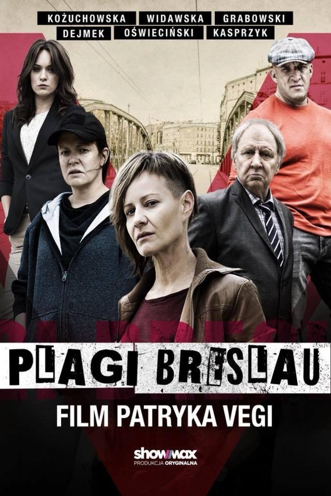 Polish poster of the movie Plagi Breslau