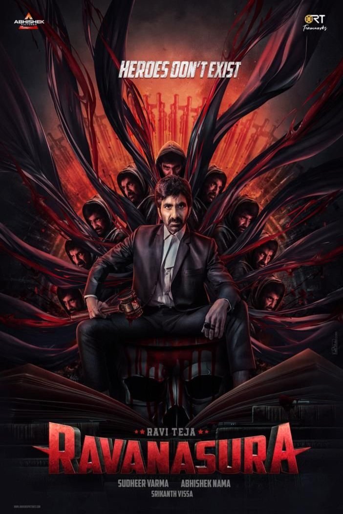 Telugu poster of the movie Ravanasura