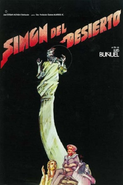 L'affiche originale du film Simón del desierto en espagnol