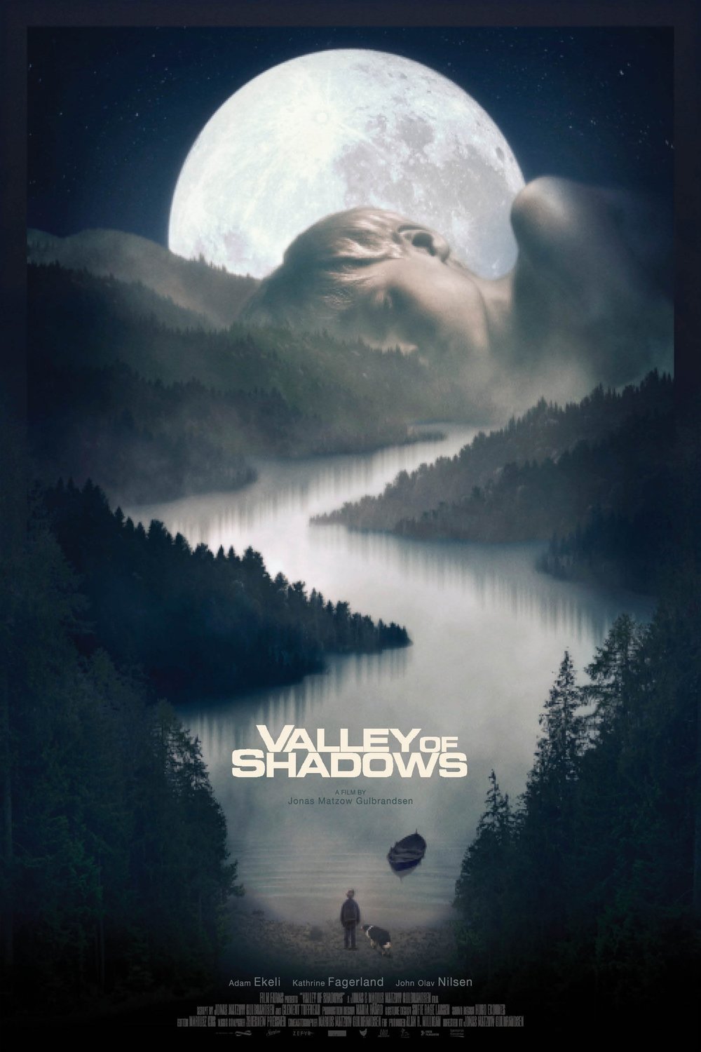 L'affiche originale du film Valley of Shadows en norvégien