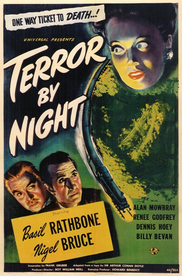 L'affiche du film Terror by Night
