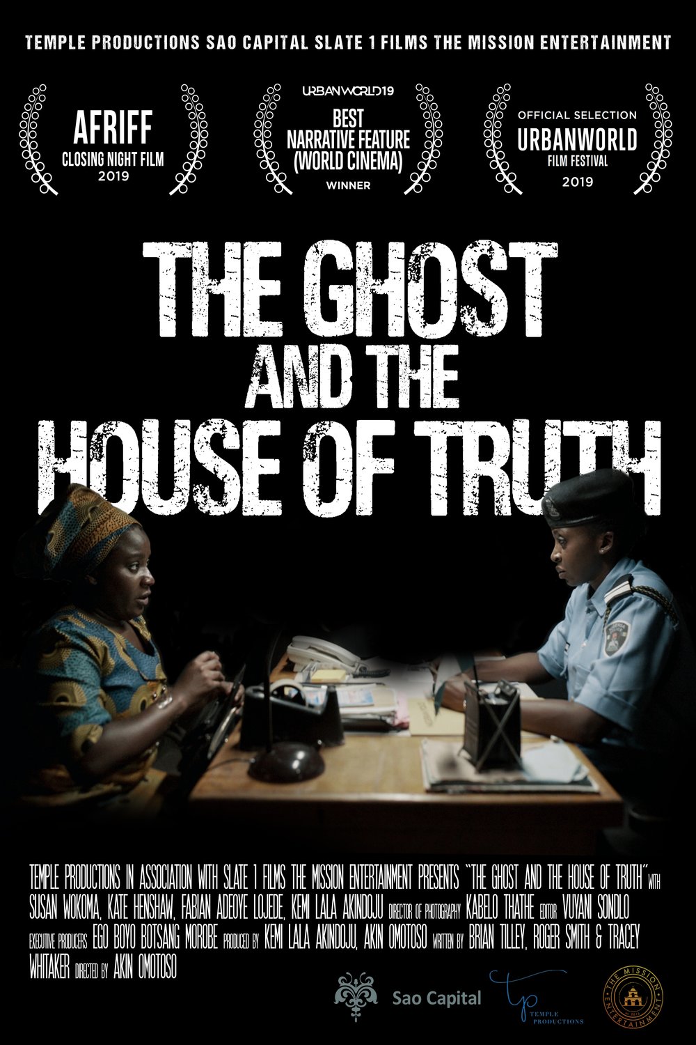 L'affiche originale du film The Ghost and the House of Truth en anglais
