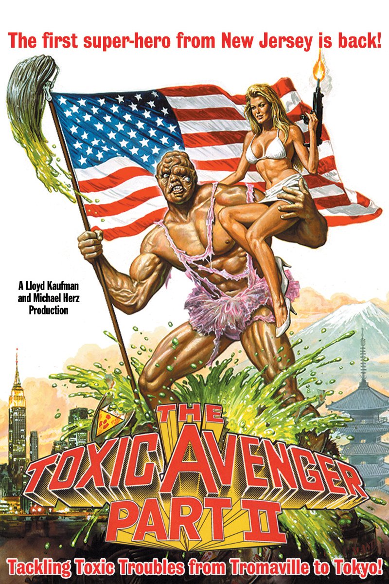 L'affiche du film The Toxic Avenger