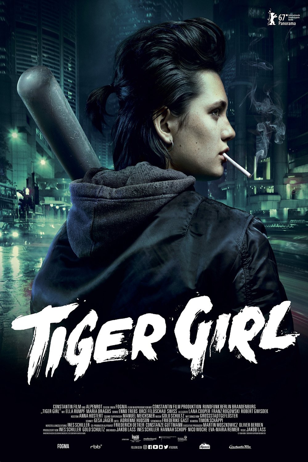 L'affiche du film Tiger Girl