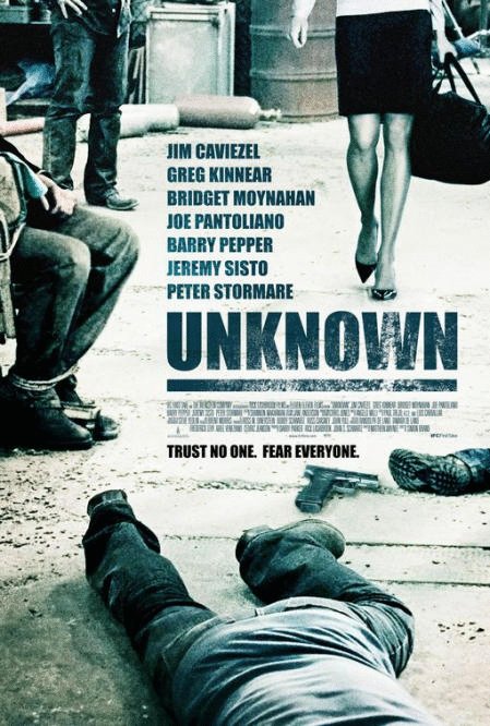 L'affiche du film Unknown