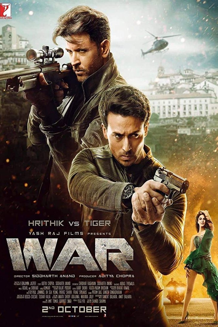 L'affiche originale du film War en Hindi