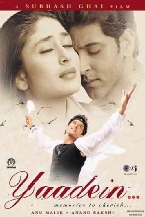 Hindi poster of the movie Yaadein...