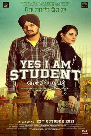 Punjabi poster of the movie Yes I am a Student