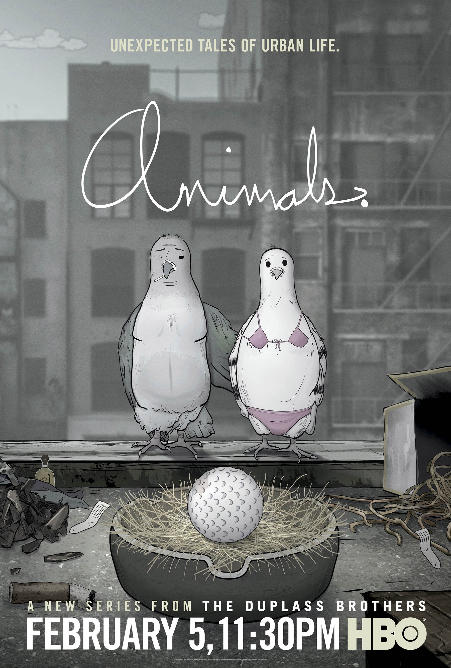 L'affiche du film Animals.