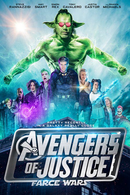 L'affiche du film Avengers of Justice: Farce Wars