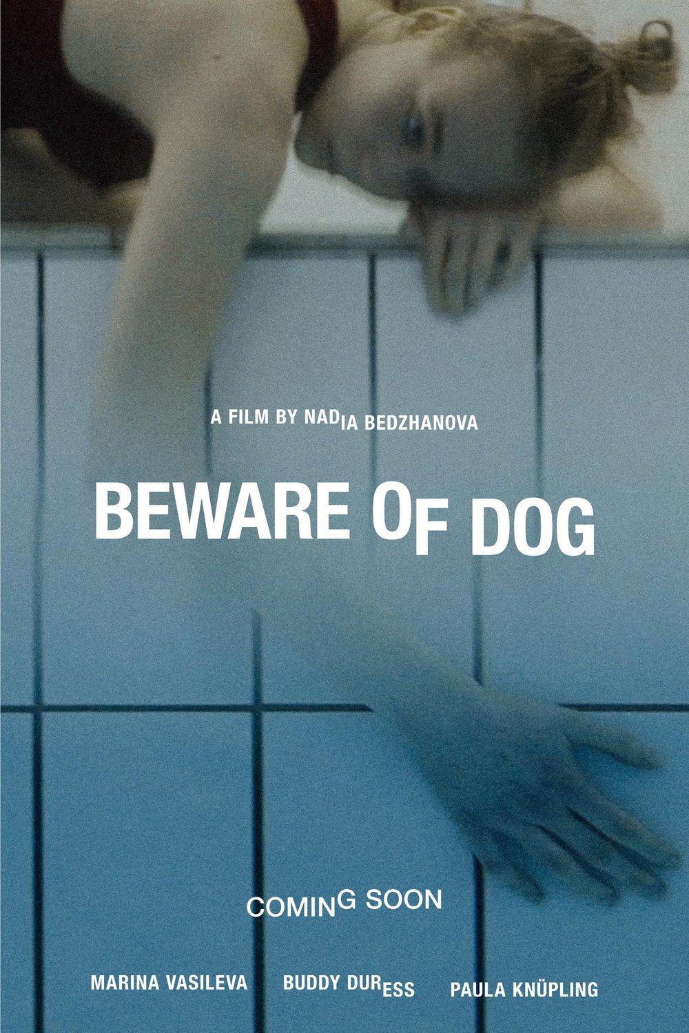 German poster of the movie Beware of Dog