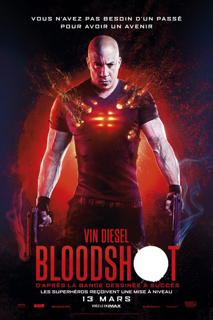 L'affiche du film Bloodshot v.f.